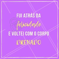 Venha fazer uma drenagem e drene tudo o que não te faz bem! Agende o seu horário!
#drenagem #esteticacorporal #ahazouestetica #corpoperfeito