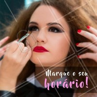 Vai ter festa? Agende a sua maquiagem para a ficar mais linda. #maquiagem #ahazou #agendamento #make #festa