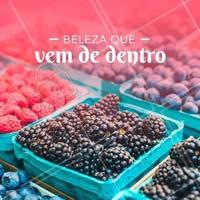 FRUTAS VERMELHAS 🍓🍒
Frutas como morango, amora e framboesa são ricas em cianidina e vitamina C. Suas propriedades combatem o envelhecimento precoce, o excesso de oleosidade e formação de acne. Além de ajudarem na produção de colágeno! #saude #ahazou #nutricao #alimentacao #bemestar