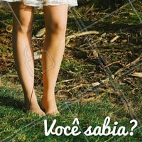 Andar na grama descalço recarrega a eletricidade estática acumulada. Para relaxar e recarregar as energias, ande descalço na terra ou na grama. Seu corpo agradece! #podologia #ahazou #pés #grama #descalço