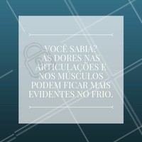A fisioterapia pode ajudar com técnicas manuais, que melhoram a maleabilidade dos tecidos e a geração de calor, por meio da termoterapia, oferecendo um alívio para essas dorea! #fisioterapia #frio #ahazou #inverno