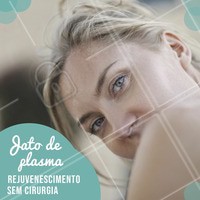 O jato de plasma é um grande aliado contra rugas e flacidez da pele do rosto. Em poucas sessões já é possível notar diferença significante em sinais senis e solares, verrugas e dermatoses em geral. Além disso, ainda trata rugas de expressão, flacidez, olheiras e etc. #rejuvenescimentofacial #ahazou #esteticafacial #flacidez #rugas
