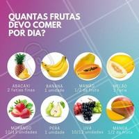 Comer fruta faz bem, mas em excesso pode ser um tiro no pé na sua dieta! #saude #ahazou #dieta #alimentacao #vida #frutas