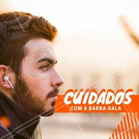 No banho utilize shampoo de barba, enxague bem para eliminar os resíduos, seque bem a barba com a toalha e use um óleo para brilho e maciez. #barbearia #ahazou #barba #cuidados #homens