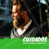 Usar shampoo de barba e em seguida, condicionador para fechar a cutículas dos fios. Enxaguar bem e secar com a tolha. Se a barba for muito longa utilizar o secador. Aplique um balm para dar maciez e brilho. #barbearia #ahazou #barba #homem #cuidados
