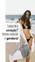 O coração tem que ficar quentinho e a gordura congelada! Agende uma avaliação e conheça o poder da Criolipólise: reduz medidas, congela as gorduras e ainda ajuda na redução da celulite. #criolipolise #ahazou #crio #esteticacorporal