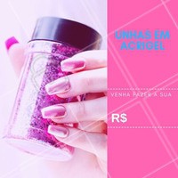 Unhas longas e duráveis. Agenda a sua agora mesmo. #unhasacrilgel #ahazou #manicure #agendamento