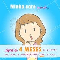 Quem nunca? 😂 Vamos lembrar que a progressiva não dura para sempre e o retoque é sempre necessário! #progressiva #ahazou #cabelo #meme #engracado