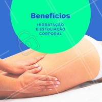 A esfoliação corporal remove as células mortas, toxinas e impurezas, auxilia na diminuição da aparência da celulite, estimula o sistema metabólico e melhora a circulação sanguínea. A hidratação corporal acalma a pele, restaura o frescor e traz a maciez de volta. Aposte nessa dupla e fique com a pele linda! #hidrataçao #ahazou #estetica #esteticacorporal #esfoliaçao
