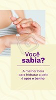 Logo após o banho, quando a pele ainda está úmida e recebendo a hidratação melhor, aplique seu hidratante favorito do pescoço aos pés. Massageie delicadamente e curta esse momento! #hidrataçao #ahazou #esteticacorporal