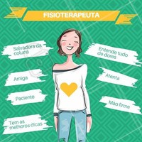 Curte aqui se você também ama a sua fisioterapeuta! #fisioterapia #ahazou #engracao #meme #divertido