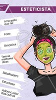 Curte aqui se você também ama a sua esteticista! #esteticista #ahazou #engracao #meme #divertido