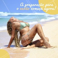 Dica: quer receber o Verão com o corpo que você deseja? Então comece a se preparar agora! Esse é o melhor momento para iniciar tratamentos estéticos e colher os resultados já no comecinho do Verão. Aproveite! #esteticacorporal #verao #ahazou #esteticacorporal