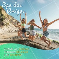 Que tal aproveitar um dia delicioso com as amigas? Venham se cuidar, fofocar e relaxar num SPA Day especial! #spaday #ahazou #estetica #spa #esteticacorporal