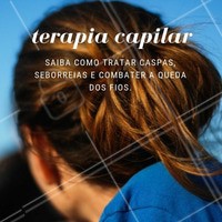 A terapia capilar ajuda a prevenir problemas e tratar o couro cabeludo e os fios, recuperando a saúde do cabelo. Pode ser feita a partir da massagem capilar, máscaras de argila, fotobioestimulação e peeling capilar, entre outras. Agende seu horário e conheça! #terapiacapilar #ahazou #cabelo