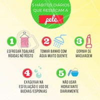 Será que você está cometendo algum desses erros? 🤔 Confira e comente aqui! #esteticafacial #ahazou #peleseca #peleressecada
