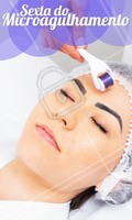 Sexta é dia de tratar cicatrizes de acne, manchas, flacidez e muito mais com o microagulhamento! Aproveite o preço especial só nessa sexta-feira. #esteticafacial #ahazou #microagulhamento