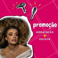 "
Você merece cabelos lindos, saudáveis e hidratados por um precinho especial! Aproveite. #hidrataçao #cabelo #ahazou #escova"