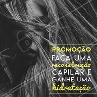 Que tal reconstruir os fios que estão danificados e ainda tratá-los com uma boa hidratação? Aproveite essa promoção! #ReconstruçãoCapilar #HidrataçãoCapilar #SalãoDeBeleza #Ahazou #Autoestima #Beleza #Cabeleireiro #CabelosSaudaveis #Cabelos