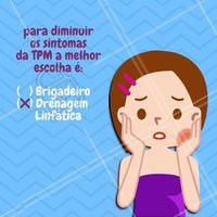 Os sintomas da TPM podem trazer muito incomôdo, como por exemplo: inchaço, sensibilidade, dores de cabeça e outros. Alivie-os com a drenagem linfática e viva esse momento em paz! #tpm #menstruaçao #estetica #ahazou #drenagemlinfatica #drenagem