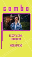 Aproveite esse combo para alisar e tratar os fios! 😍 #escovasemidefinitiva #ahazou #escova #cabelo #Liso