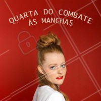 Quarta é dia de dar adeus às manchinhas que incomodam com o tratamento perfeito para você! Aproveite o preço especial só nessa quarta-feira. #manchas #esteticafacial #ahazou #estetica