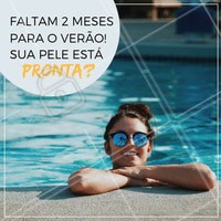 Prepare sua pele para receber o Verão! Agende uma avaliação e saiba qual o melhor tratamento para você. #esteticafacial #ahazou #estetica #verao