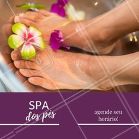 Aproveite para marcar o seu SPA dos pés. #pedicure #ahazou #pes #spa