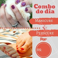 Venha fazer as unhas com desconto! #manicure #ahazou #pedicure #desconto #promocao #nails #unhas