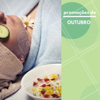 Confere só os precinhos especiais desse mês! #outubro #esteticafacial #ahazou #promoçao #promocional #promoçoesdomes