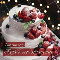 Mande uma mensagem para saber valores e sabores. #alimentacao #ahazou #bolo #casamento