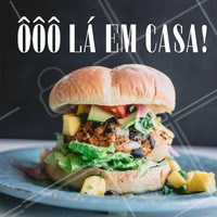 Venha provar essa delícia. #hamburguer #ahazou #alimentacao