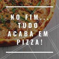 Ainda bem, né? 😍🍕 #pizza #ahazou #pizzaria #alimentaçao #comida