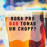 Venha tomar um choppinho. #alimentacao #ahazou #chopp #happyhour