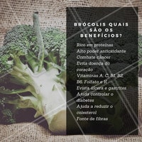 Veja as vitaminas e fibras do brócolis e acrescente em sua dieta. #alimentacao #ahazou #brocolis #saude #dieta
