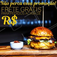 Promoção do dia. Aproveite e faça o seu pedido agora mesmo. #hamburguer #ahazou #alimentacao