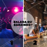 Você curte qual? #enquete #ahazou #balada #barzinho