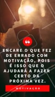 Errar é mais produtivo do que acertar. #ahazou #força #motivação