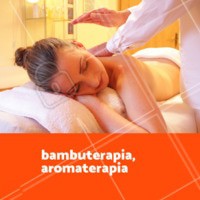 Venha relaxar e aproveitar esse tratamento de bambuterapia com aromaterapia. Você merece! 🙏 #massagem #massoterapia #ahazou #bambuterapia #aromaterapia