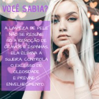 Já agendou sua Limpeza de pele este mês? #limpezadepele #esteticafacial #bemestar #cuidadoscomapele #ahazou