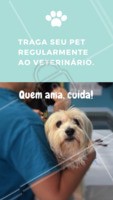 Uma visita periódica ao veterinário pode poupar seu pet e você de levar alguns sustos! Fazer uma avaliação geral da saúde do seu melhor amigo vai deixá-lo mais feliz e livre de doenças. 🐶 #cachorro #gato #ahazou #pet #veterinario #ahazoupet