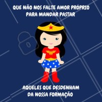 Temos orgulho da nossa profissão sim!! #esteticista #ahazou #profissao #orgulho #mulher