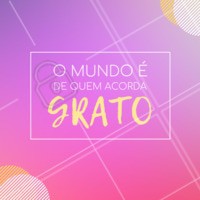 Quem concorda? 😜 Bom dia, seguidores! #bomdia #motivacional #ahazou #frasesinspiraçao