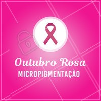 Para conscientizar o Outubro Rosa, decidimos homenagear as mulheres guerreiras que viveram essa luta. Perdeu os pêlos das sobrancelhas devido ao tratamento do câncer de mama? Envie sua história para nós, você pode ganhar uma micropigmentação de presente! 🌷 #sobrancelha #ahazousobrancelha #designdesobrancelha #micropigmentaçao