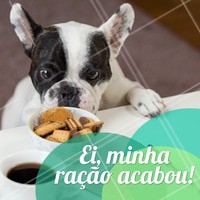 Chegou a hora de repor a ração do seu pet? Passe aqui e escolha entre nossas diversas opções! #pet #animal #ahazou #animais #cachorro #petshop #ahazoupet