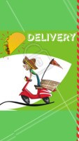 Se te der preguiça de cozinhar lembre que você pode pedir os seus tacos! 🌮 #mexicano #ahazou #delivery #tacos