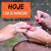 Aproveite para marcar a sua manicure da semana. 💅🏻 #manicure #ahazou #esmalte #dicas #horario