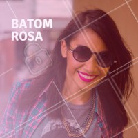A tendência do batom rosa continua em alta! A versão matte já conquistou o coração das mulheres. Você gosta? #maquiagem #ahazou #batom #rosa #matte