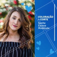 Aproveite para cuidar das madeixas com desconto. #cabelo #ahazou #promocao #coloracao