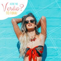 Você sabia que o Verão é o momento que nosso corpo apresenta mais acne, não só no rosto como no corpo também? Isso se dá devido ao aumento da secreção sebácea, combinada com o suor do calor e produtos oleosos como protetor solar. O que fazer então? Prefira usar um protetor solar oil free, invista num sabonete específico para oleosidade e não esprema/cutuque a acne. #acne #ahazouestetica #esteticafacial #estetica #espinhas